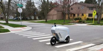 Refraction AI’s robots start delivering groceries in Ann Arbor