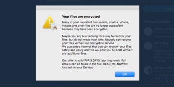 EvilQuest Mac ransomware impersonates Google, Apple OS processes