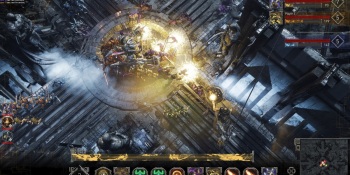 Golem Gates fuses real-time strategy and collectible card game