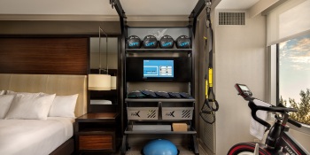 Hilton’s bringing the gym to your hotel room