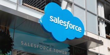 Salesforce posts record sales, but full-year profit forecast disappoints