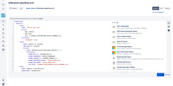 Bitbucket makes continuous delivery feature Pipes broadly available