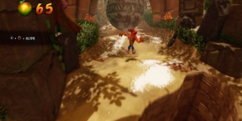Crash Bandicoot N. Sane Trilogy is still weird on anything except PlayStation