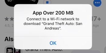 Apple raises iPhone cellular download bar to a still-miserly 200MB