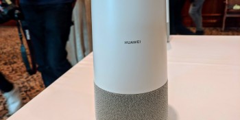 Huawei’s first smart speaker is the AI Cube, with Alexa and built-in 4G router
