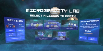 Microsoft Garage project uses VR to teach kids about microgravity