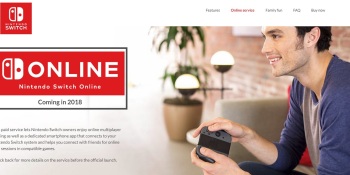 Nintendo Switch Online service will debut in 2018