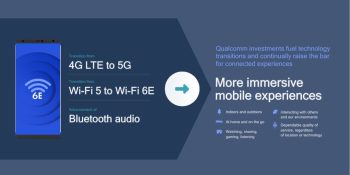 Qualcomm’s Wi-Fi 6E chips support wireless VR headsets, packed spaces