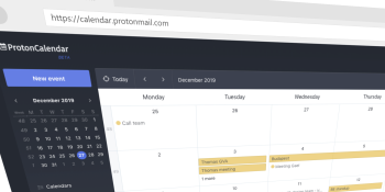 ProtonMail takes aim at Google with an encrypted calendar